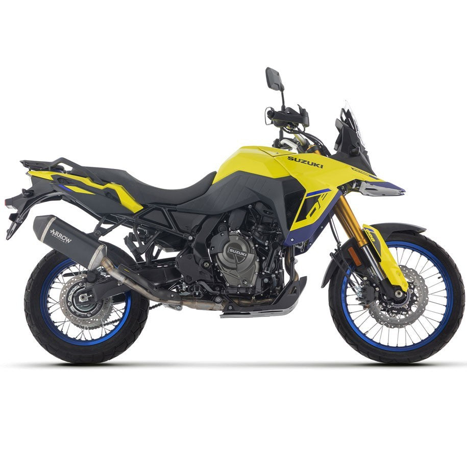 Arrow Suzuki V-Strom 800de/De E5+ 2025 Explorer Aluminium Dark Exhaust 72691akn