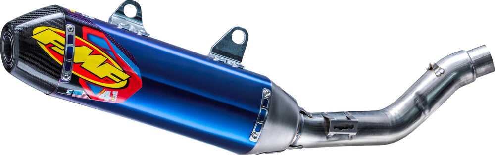 FMF Factory 4.1 RCT Slip-On Muffler - Titanium - Carbon Fiber Cap KX 450 2024 042404 1821-2094