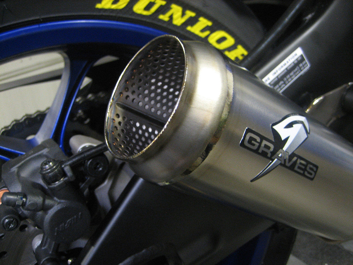 Graves Motorsports Moto1 Cat Back Exhaust R1 2015-2023 Exy-15r1-Som