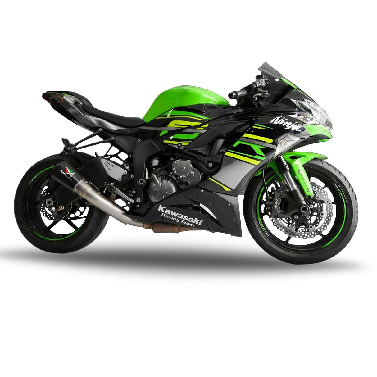 Austin Racing V3 DE-CAT EXHAUST for ZX636/ZX6R 2009 - 2026 AUR3
