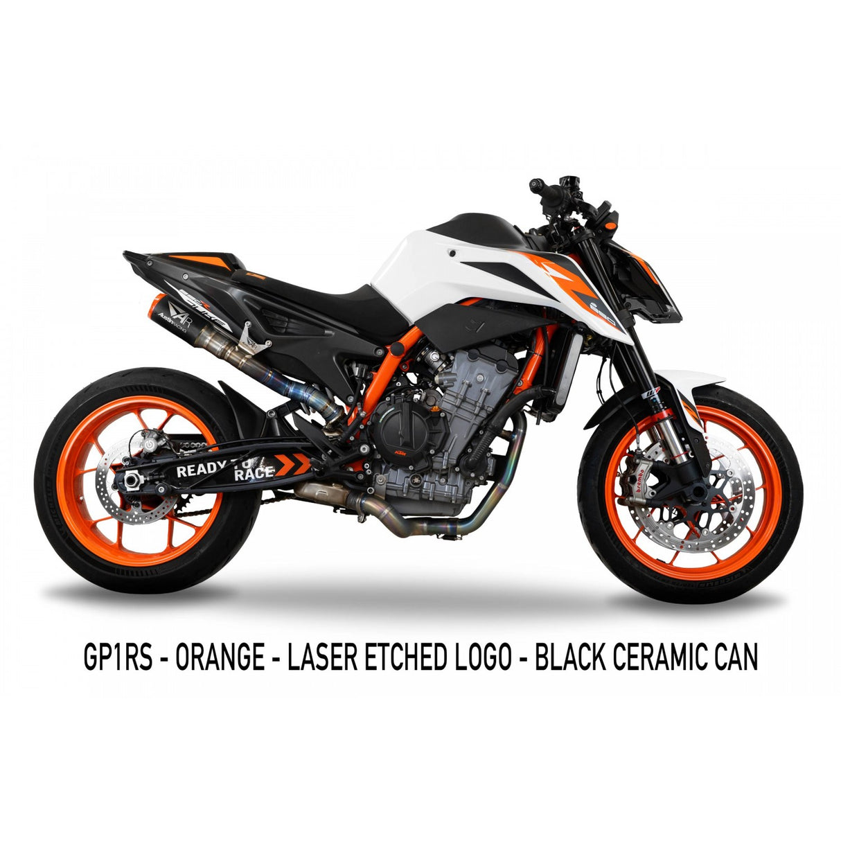 Austin Racing KTM DUKE 890/790 RS22 UNDERSEAT dB COMPLIANT & RACE SLIP-ON EXHAUST SYSTEMS AR79