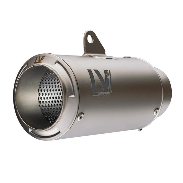 LEOVINCE LV Corsa Muffler - Titanium for YZF-R6 2006-2020 15403TU