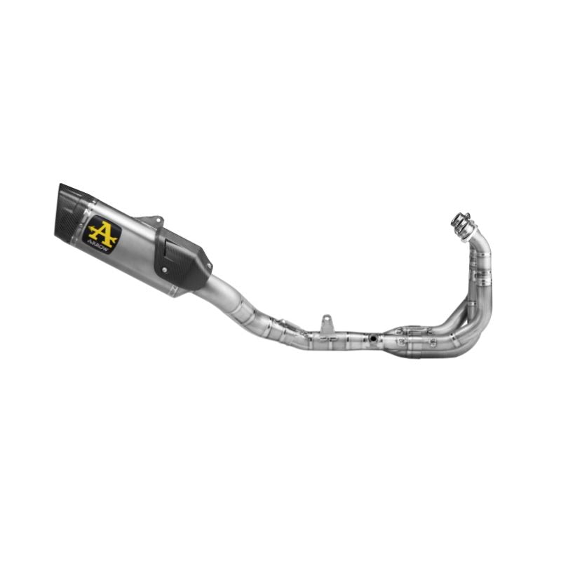 71241PTZ Arrow R9 2025 Competition Evo Titanium Full system exhaust WITH db killer