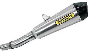 71776XKI Arrow GSR 750 11-16/GSX-S 750 17-25 Homologated Steel X-Kone Silencer With Carbon End Cap + Link Pipe For Original And Arrow Collec. 71776xki