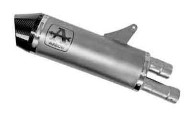 71955PK Arrow Exhaust Race-Tech Slip-on Exhaust, Titanium for Triumph Speed Triple 1200 RS 21-24