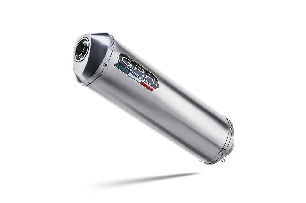 Aprilia Tuareg 660 2021-2024 Exhaust GPR Slip-on Satinox