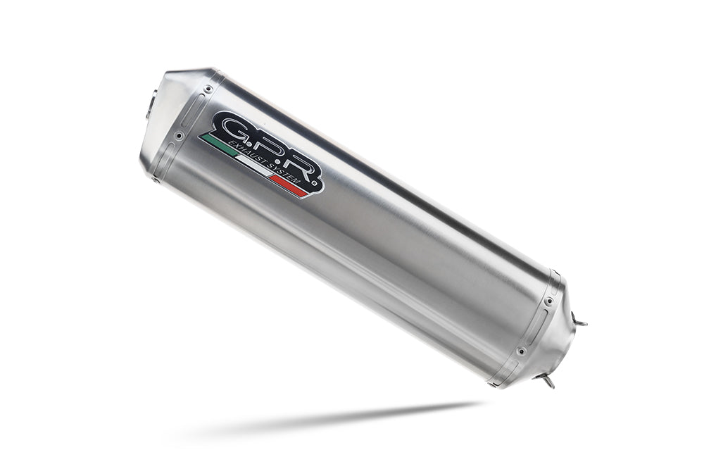 Aprilia Tuareg 660 2021-2024 Exhaust GPR Slip-on Satinox
