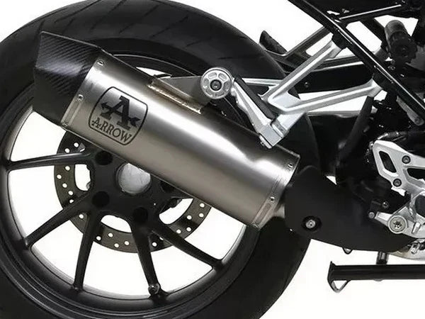 71925PK Arrow Maxi Race-Tech Slip-on Exhaust, Titanium for BMW R1250R/RS 19-20
