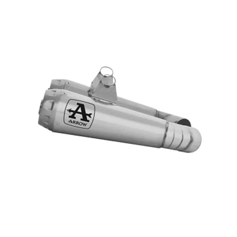 71978PR Arrow Pro-Race dual Slip-on Exhaust, Titanium for Ducati Hypermotard 698 Mono 2024