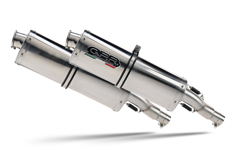Aprilia Tuono R 1000 Factory 2006-2010 Exhaust GPR Double Slip-on Trioval