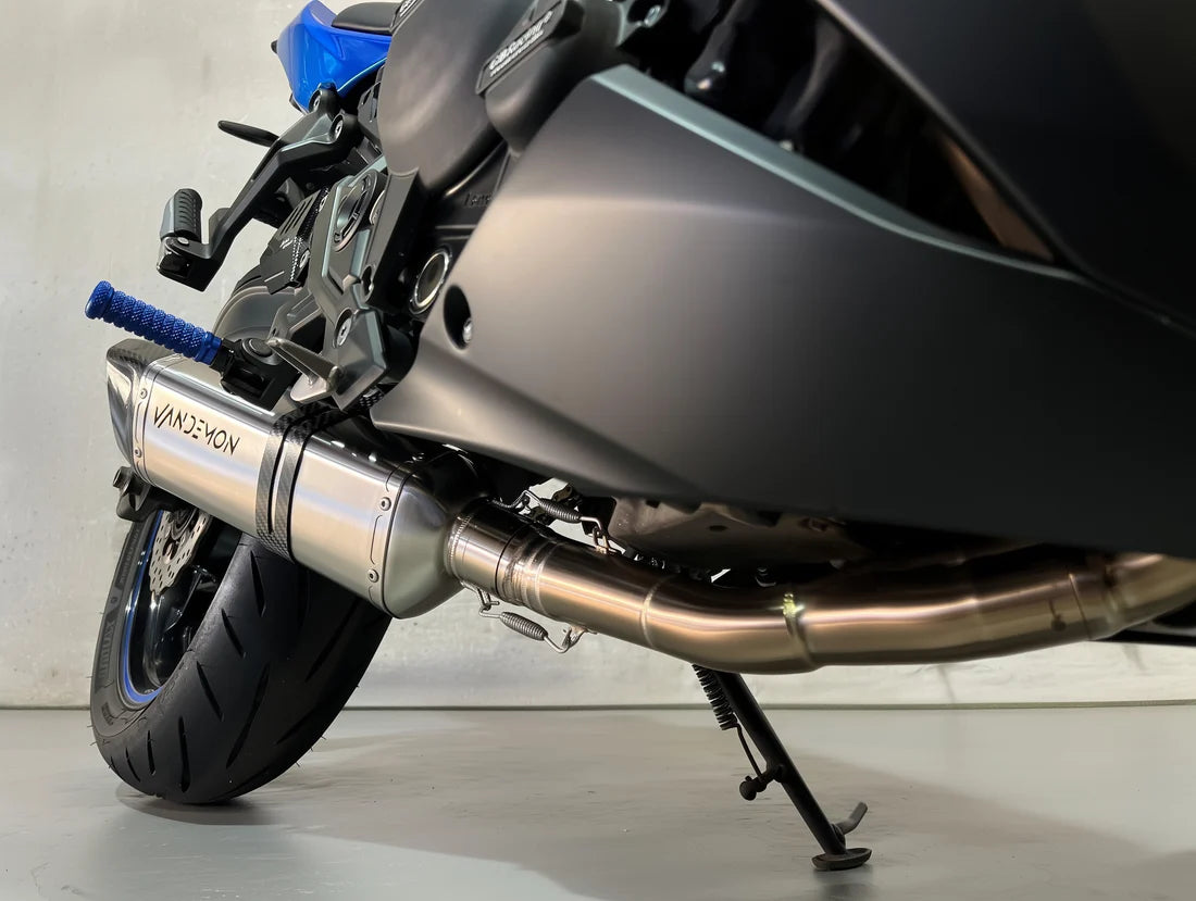VANDEMON Kawasaki Ninja 650 / Z650 Vandemon Stainless Steel Exhaust System 2017-2026 KAWANJA650SSBREXA VA-134