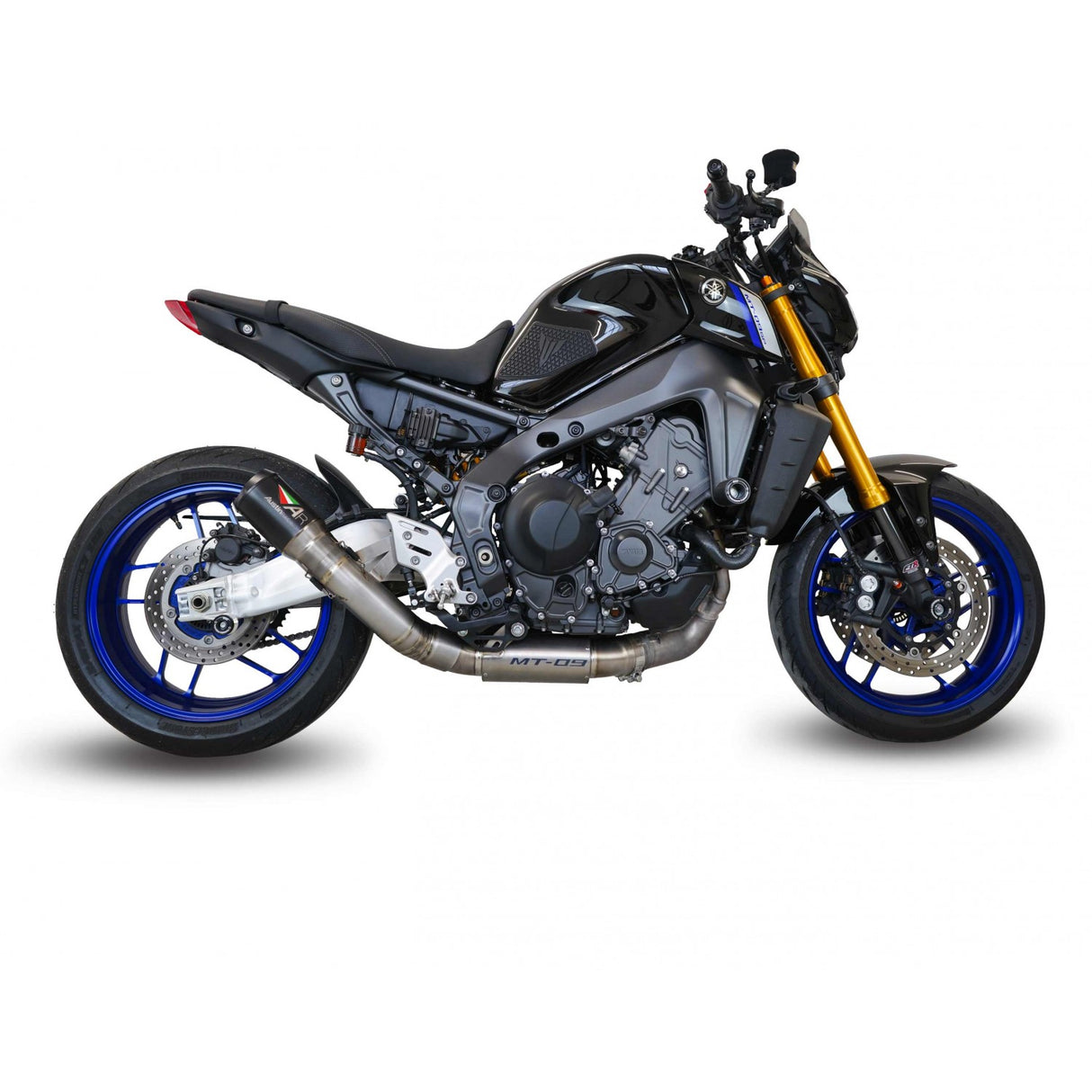 Austin Racing YAMAHA 2021-2023 MT09/FZ09 GP1 & GP1R/GP2 & GP2R BOX DELETE dB COMPLIANT & RACE EXHAUST SYSTEM AR70