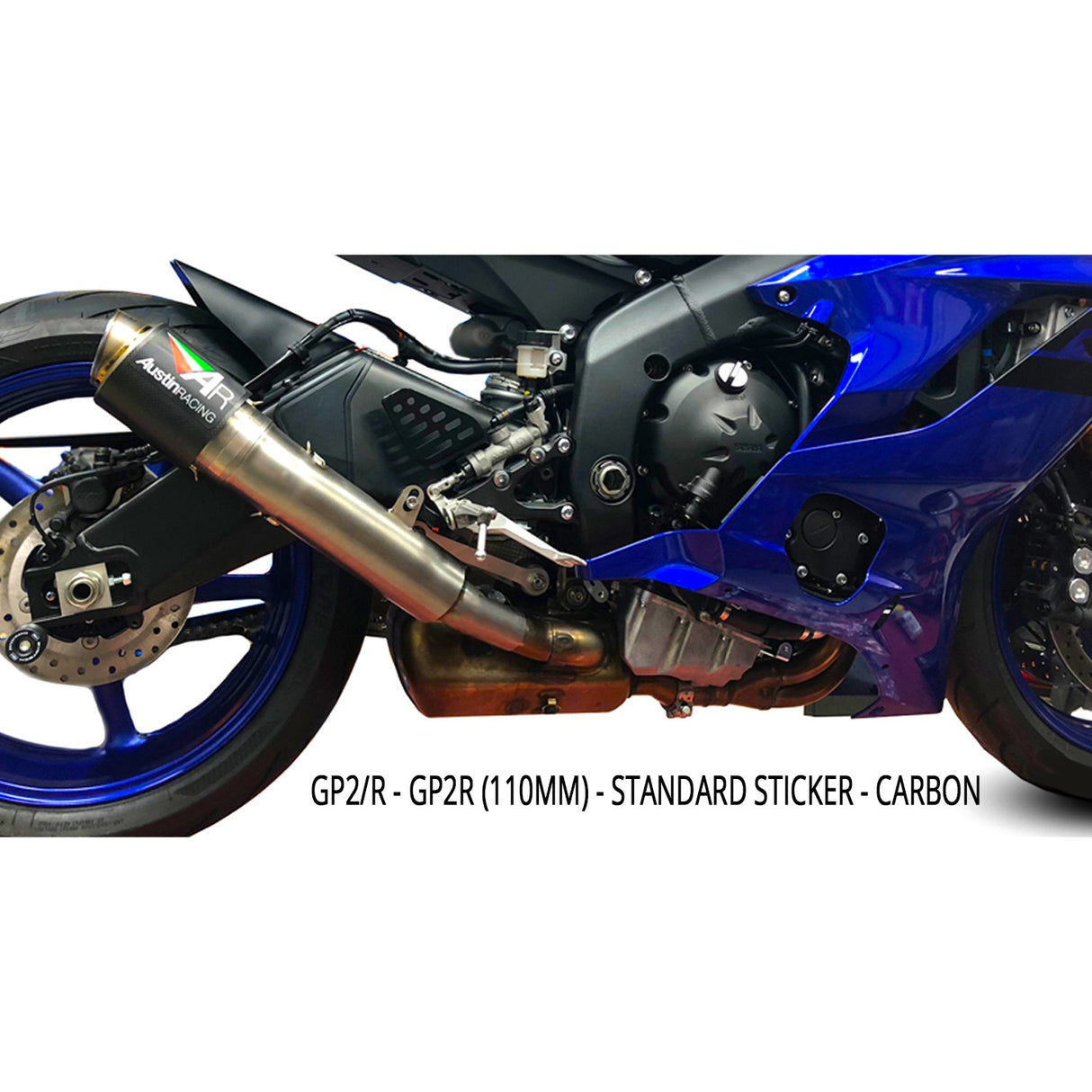 Austin Racing YAMAHA R6 2006 - 2019 GP1/GP1R & GP2/GP2R & V3 SLIP-ON RACE EXHAUST SYSTEMS AR106