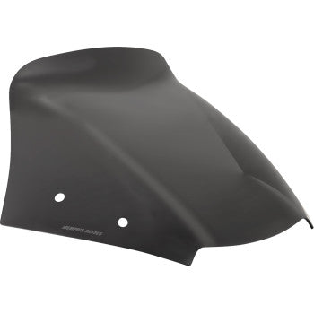 MEMPHIS SHADES Spoiler Windshield - 7" - Dark Black Smoke - FLTR MEP88510