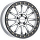 RACELINE WHEELS Wheel - Alpha - Front/Rear - Hyper Silver/with Black Ring - 17x7 - 5/114.3 - +25 mm A14SB-77012+25
