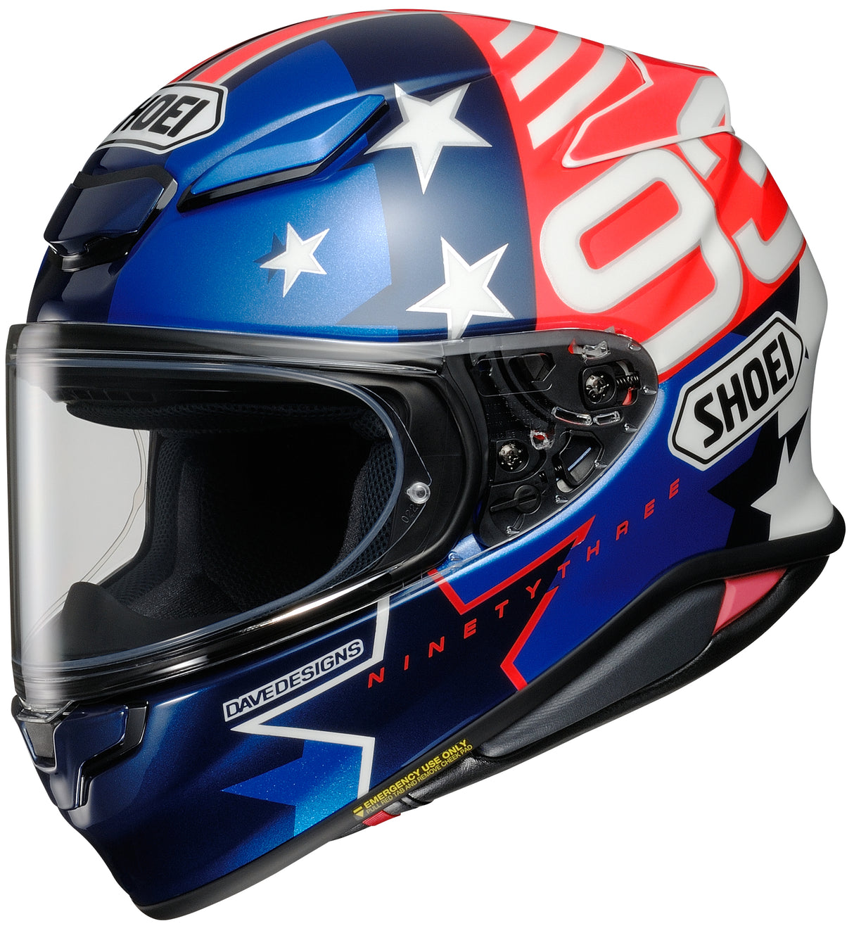 Shoei Rf-1400 Marq Am.Spirit 2l 101271008