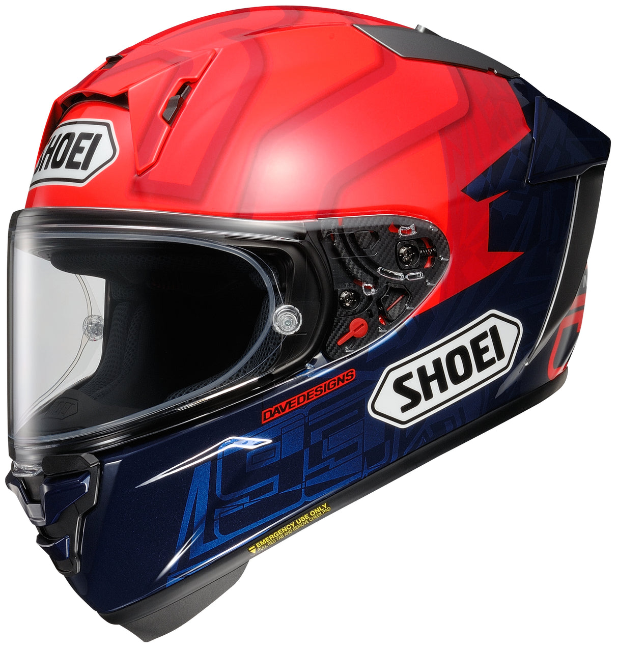 Shoei X-15 Marquez 7 Tc-1 Sml 105130104