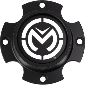 MOOSE UTILITY Center Cap - Replacement - 27X Wheel - 4/110 - Black C356MB-110MO