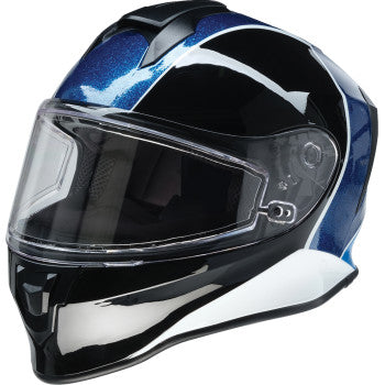 Z1R  Youth Warrant 2.0 Snow Helmet - Fresh Pow - Purple/Blue - Medium 0122-0139