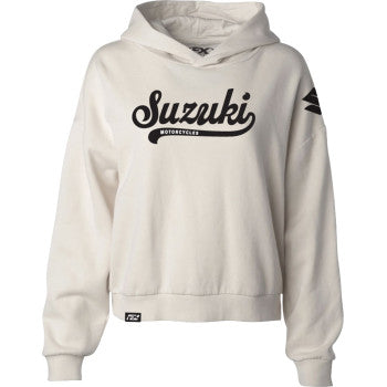 FACTORY EFFEX Hoodie Womens Suzuki Scripty Bone Sm 29-88400