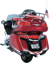 KURYAKYN LED Fender Tip - Chrome - Rear 3236