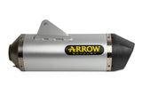 72623pk Arrow Husqvarna 701 Enduro Supermoto 17-24 Homologated Titanium Race Tech Silencer With Carbon End Cap For Arrow Link Pipes 72623pk