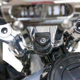 THRASHIN SUPPLY CO. Cover Steering Lock - Gloss Weave Carbon Fiber TSC-3033-0