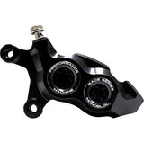 PERFORMANCE MACHINE (PM) Caliper - 137 X 4B - Left - Black Anodized with Black Bore Caps 0053-2957-MB