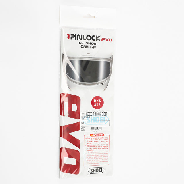 Pinlock Cwr-F Pinlock Evo Lens Clear 209930000