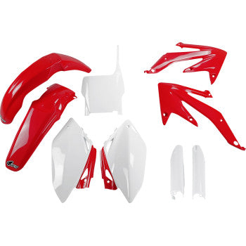 UFO Body Kit - OEM Red/White - Honda - CRF '07 HOKIT110F@999