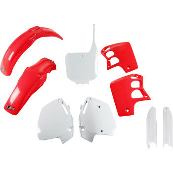 UFO Body Kit - '00 OEM Red/White - Honda - CR '95-'00 HOKIT089F@999K