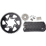 VORTEX Chain and Sprocket Kit - HFRS - Black - Kawasaki Ninja ZX-6R CK6349