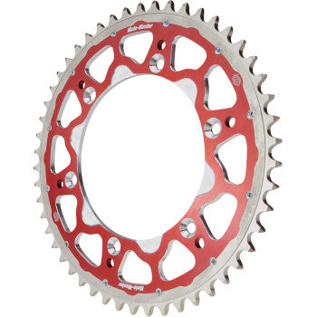 MOTO-MASTER Fusion Series Dual Ring Rear Sprocket - 48 Tooth - Red 620123348