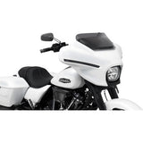 MEMPHIS SHADES Spoiler Windshield - 2" - Dark Black Smoke - FLHX MEP88610