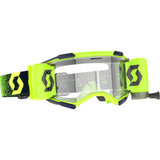 SCOTT Fury WFS Goggle - Roll-Off - Neon Green/Neon Yellow - Clear Works Lens 278596-5727113