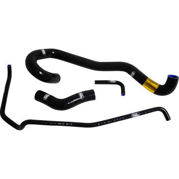 SAMCO SPORT Radiator Hose Kit - Black - Pan America HAR-4-BK