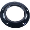 BARNETT Derby Cover - Clear Black - M8 Softail  343-30-44018
