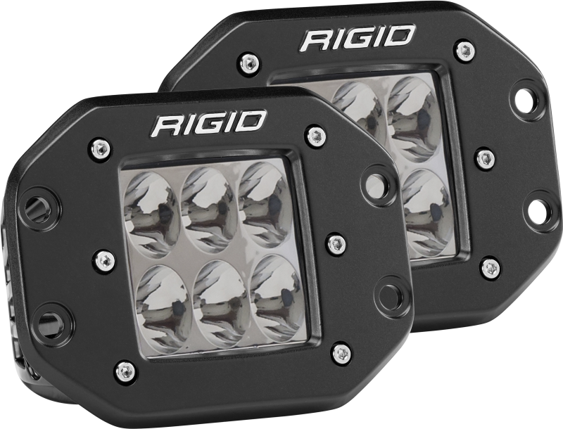 Rigid Industries D2 - Flush Mount - Driving Pair 512313