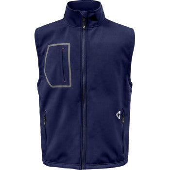 GERBING HEATED CLOTHING 7V Torrid Softshell Heated Vest 2.0 - Navy - Large GERTVST7VMNL