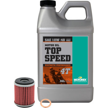 MOTOREX Oil Change Kit - Yamaha YZ 450 - 10W-40 311246