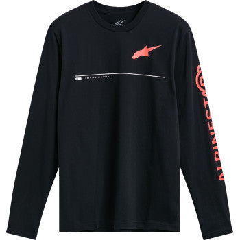 ALPINESTARS Committed Long-Sleeve CSF T-Shirt - Black - Large 1215-71200-10-L