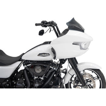 KLOCK WERKS Sport Flare™ Windshield - 10" - Dark Smoke - FLTRX KWW-01-0706-DS