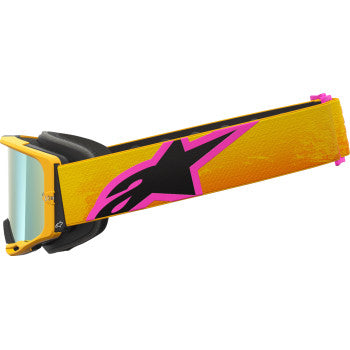 ALPINESTARS GOGGLES Goggle Vision 8 Corp Org/Ylw/Pink Mirror-Gold 5101625-4005