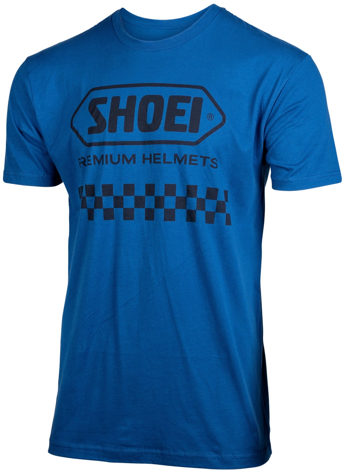 Shoei Shoei Checkered Tee Bl/Bk Xl 411130207
