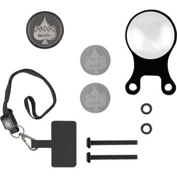 KLOCK WERKS Mount Io Ambi Mount Bmw R18 Black KWD-06-0424-B
