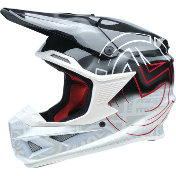 MOOSE RACING F.I. 2.0 Helmet - Deceit - MIPS® - Black/White/Red - XL 0110-7993
