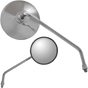 Parts Unlimited Classic Round Mirror - Left 17077