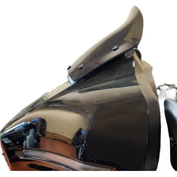 WIND VEST Windshield - 10-1/2" - Dark Smoke - FLHX, FLHXSE 58-1040