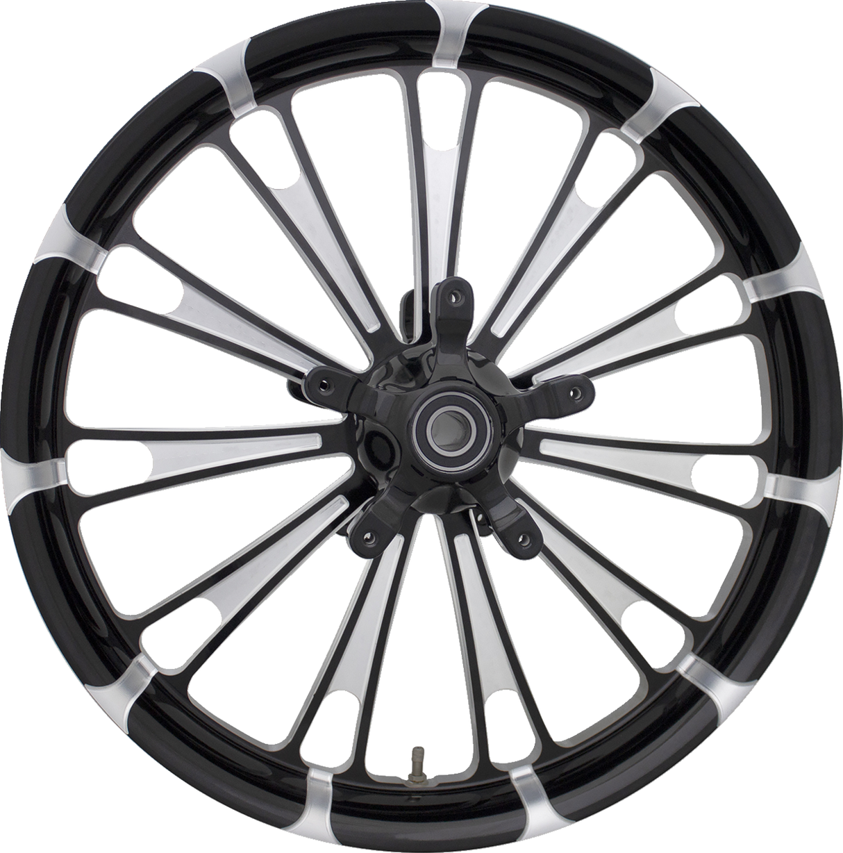 COASTAL MOTO Front Wheel - Fuel - Dual Disc/ABS - Black Cut - 26"x3.75" - FL FUL-263-BC-ABST