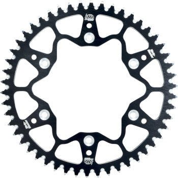 MOTO-MASTER 7075 Aluminum Rear Sprocket - 50 Tooth - Black - Yamaha 620092250